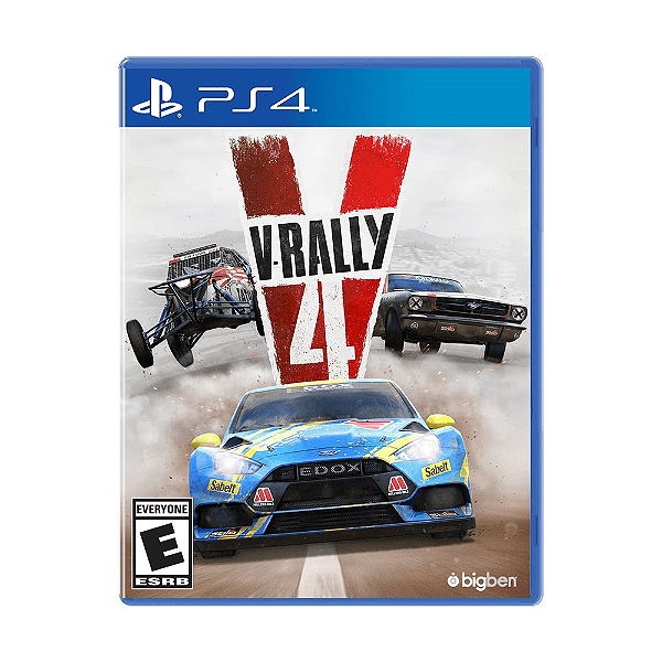 Jogo V-Rally 4 PS4 Mídia Física Original (Seminovo)