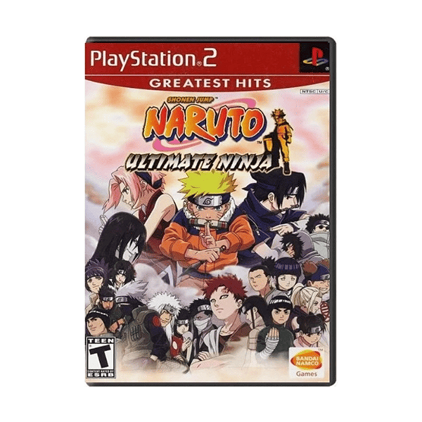 Jogo Naruto Ultimate Ninja Hits PS2 Físico Original Lacrado