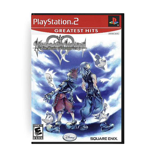 Jogo Kingdom Hearts Re: Chain of Memories Hits PS2 (Lacrado)