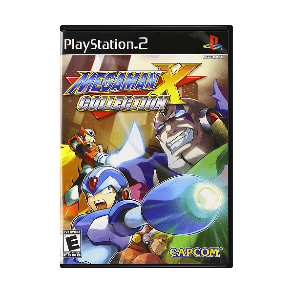 Jogo Mega Man X Collection PS2 Mídia Física Original Lacrado