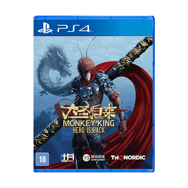 Jogo Monkey King Hero Is Back PS4 Físico Original (Seminovo)