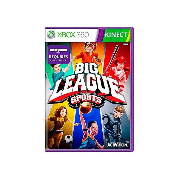 Jogo Kinect Big League Sports Xbox 360 Físico (Seminovo)