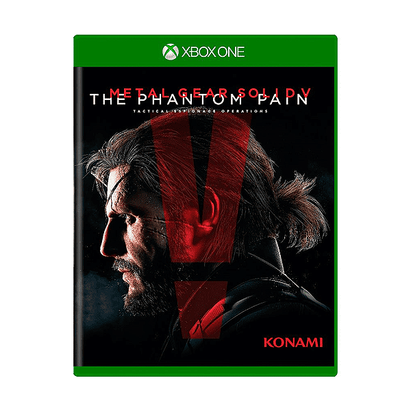Jogo Metal Gear Solid V The P. Pain Xbox One Físico Seminovo