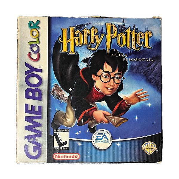 Jogo Harry Potter Pedra Filosofal Game Boy Original Seminovo