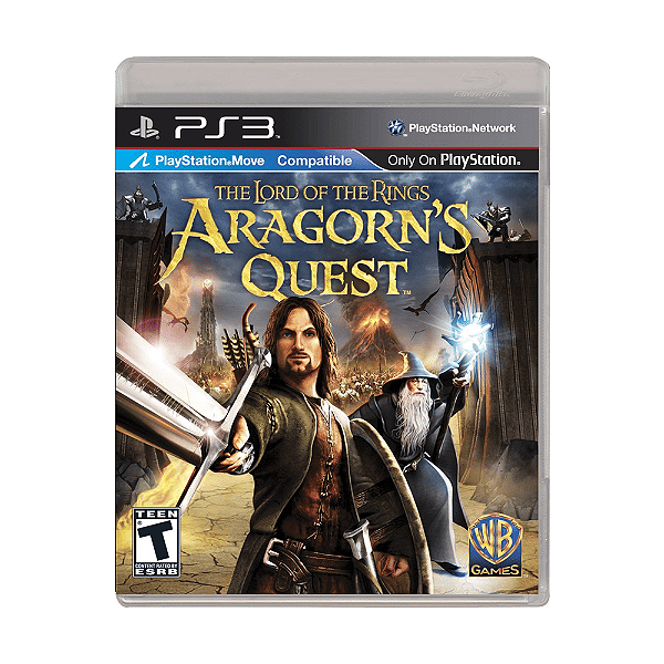 Jogo The Lord Of The Rings Aragorn's Quest PS3 Físico (Seminovo)