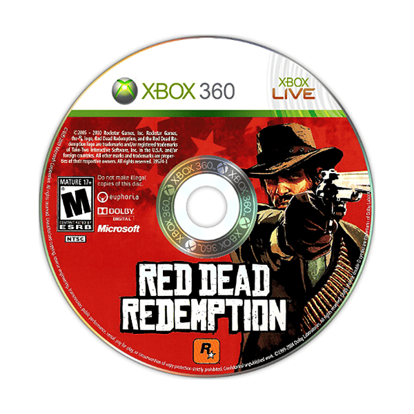 Jogo Red Dead Redemption Xbox 360 Disco Original (Seminovo)