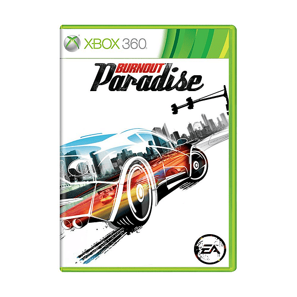Jogo Burnout Paradise Xbox 360 Físico Original (Seminovo)
