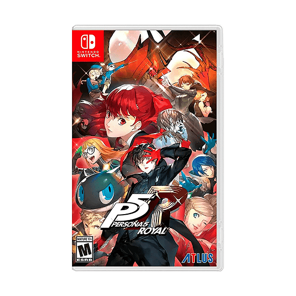 Jogo Persona 5 Royal Nintendo Switch Físico Original Lacrado