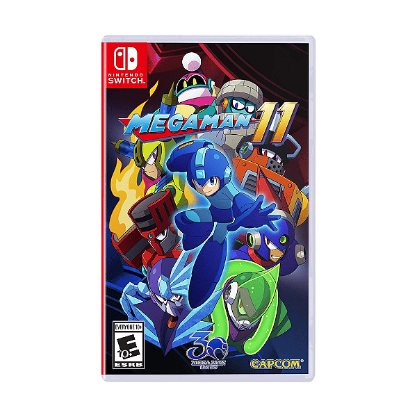 Jogo Mega Man 11 Nintendo Switch Físico Original (Seminovo)