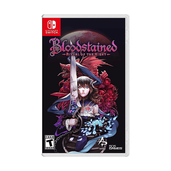 Jogo Bloodstained Ritual of The N. Nintendo Switch Seminovo