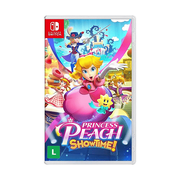 Jogo Princess Peach Showtime Nintendo Switch Físico Seminovo