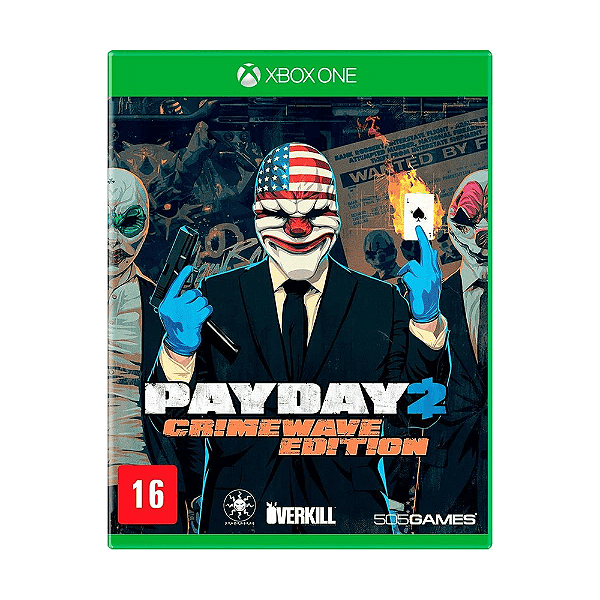 Jogo Pay Day 2 Crimewave Edition Xbox One Físico (Seminovo)