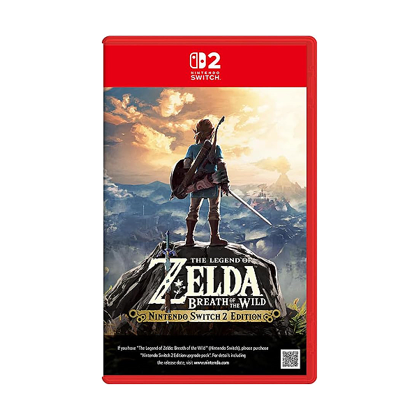 Jogo Zelda Breath Of The Wild Nintendo Switch 2 (Seminovo)