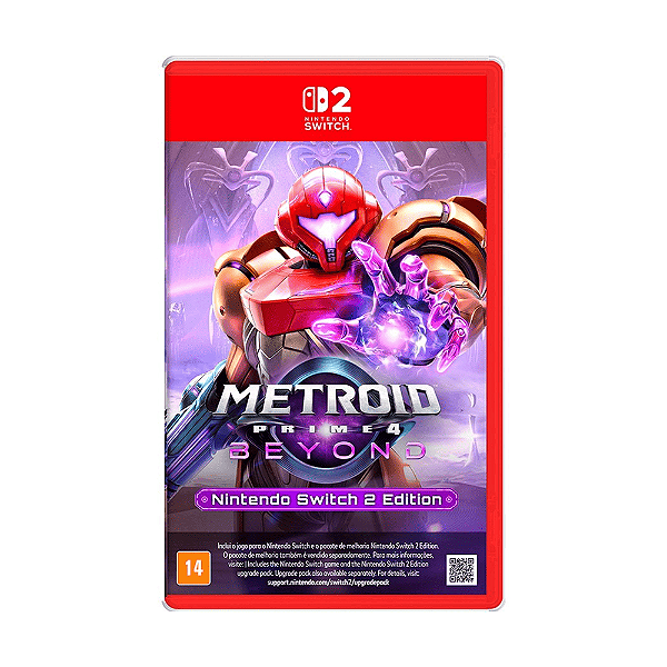 Jogo Metroid Prime 4 Beyond Nintendo Switch 2 Seminovo