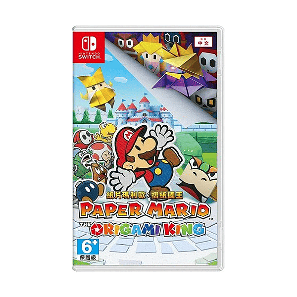 Jogo Paper Mario The Origami King Nintendo Switch Seminovo