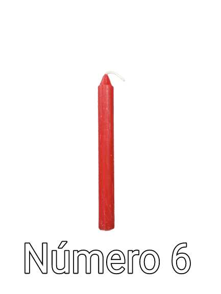 VELA VERMELHA N6