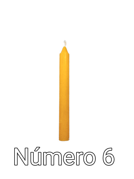 VELA LARANJA N6