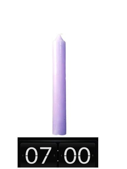 VELA 7 HORAS LILAS