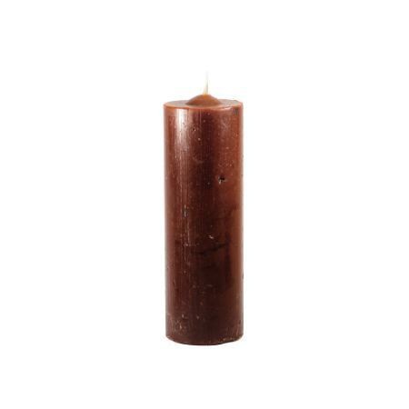 VELA 7 DIAS MARROM 240 GR