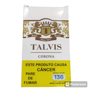 CHARUTO TALVIS CHOCOLATE ( MARROM) CX C/ 5