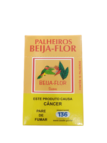 CIGARRO DE PALHA BEIJA FLOR CX C/16