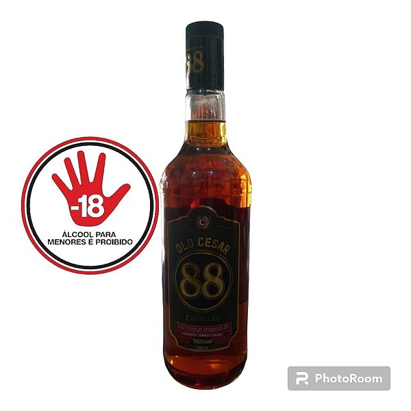 BEBIDA AGUARDENTE 88 VIDRO 900ML