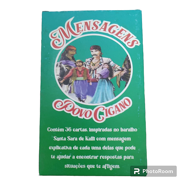 BARALHO MENSAGENS POVO CIGANO