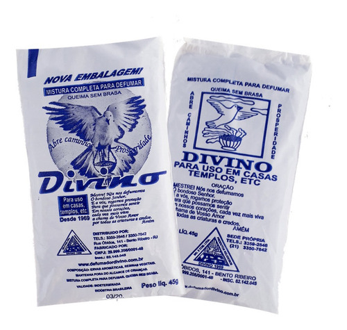 DEFUMADOR S/ BRASA DIVINO 45 GR