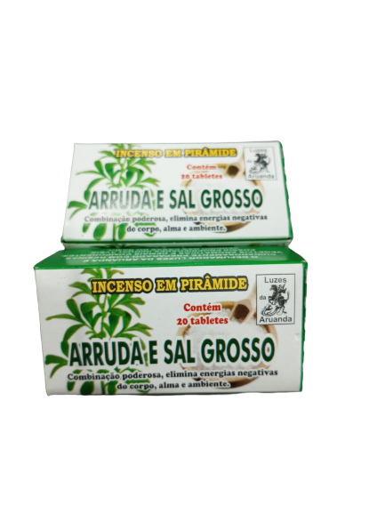 DEFUMADOR TABLETE ARRUDA E SAL GROSSO