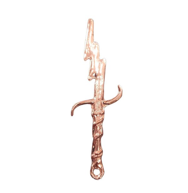 PINGENTE ESPADA DE RAIO COBRE 7 CM