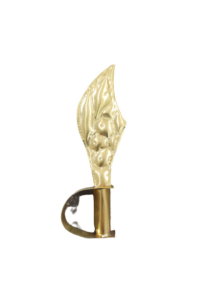 MINIATURA DE IBA ADAGA DOURADO 10 CM