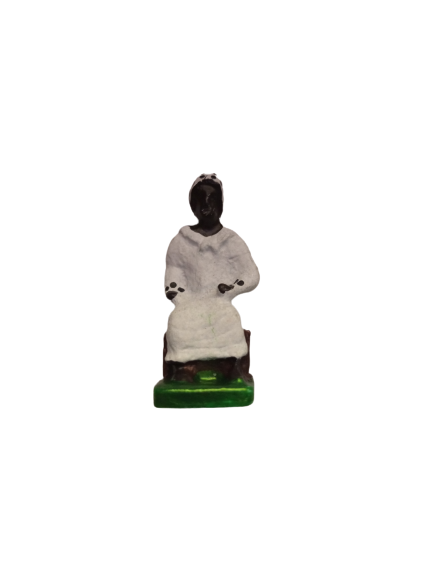PRETA VELHA DE CHUMBO PINTADO 5 CM