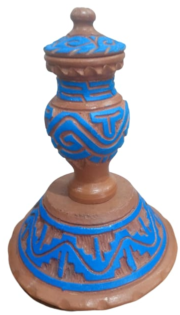 CONJUNTO MARAJOARA AZULÃO S/ ALÇA