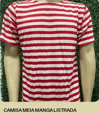 CAMISA MALHA LISTRADA M