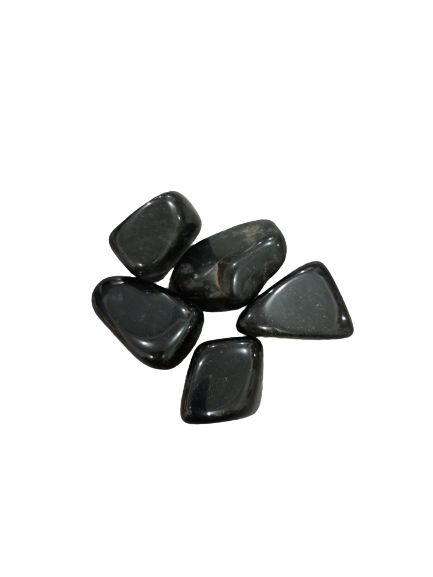 PEDRA OBSIDIANA NEGRA