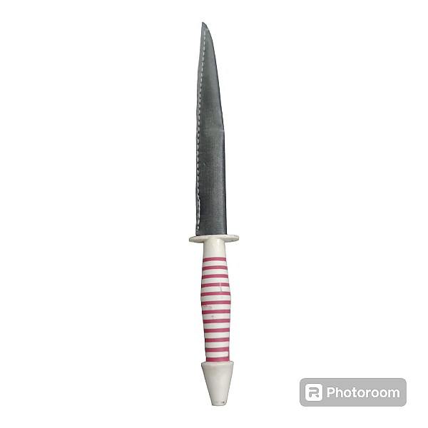 PONTEIRO VERMELHO E BRANCO Nº 3 16 CM