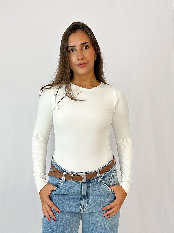 Body Manga Comprida Zaya