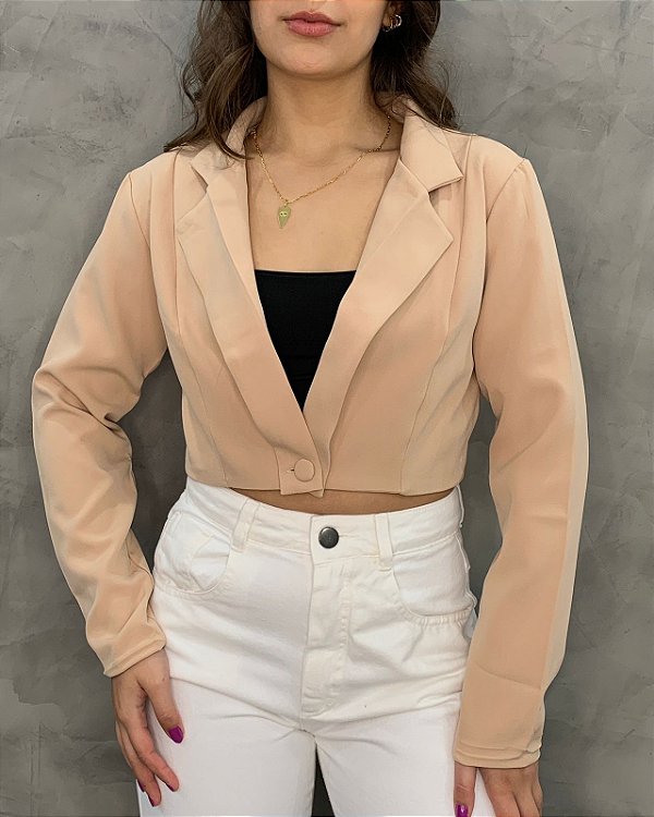 Blazer Curto Alfaiataria