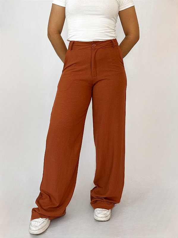Calça Pantalona Alfaiataria