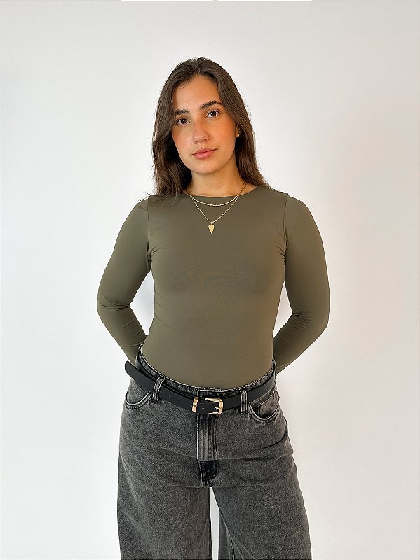 Blusa Manga Comprida 2 em 1