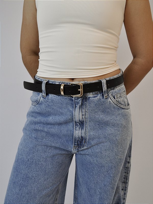 Cinto Nira - Fivela Dourada