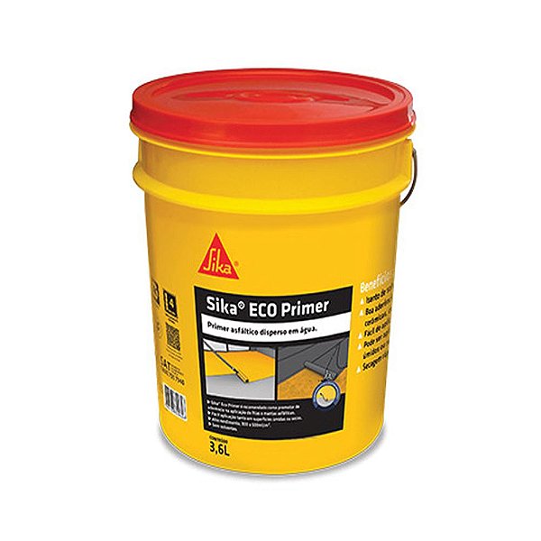 Primer Manta Base Água 3.6 Lt Sika