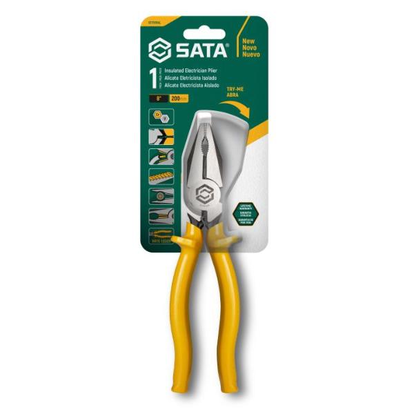 Alicate Eletricista Profissional 8" Belzer/Sata ST75104L