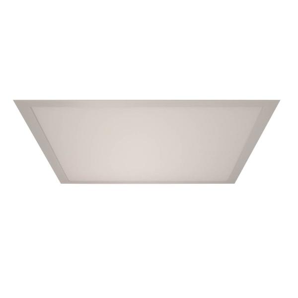 Blumenau - Plafon LED Slim 40W 6500k Embutir Quadrado 62cm  Alumínio Branco Frio