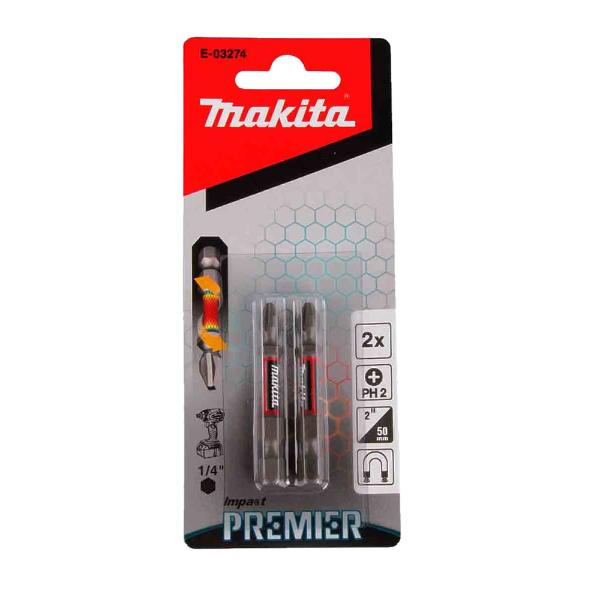 Ponta Bits Phillips PH2 50MM Impacto E03274 - Makita