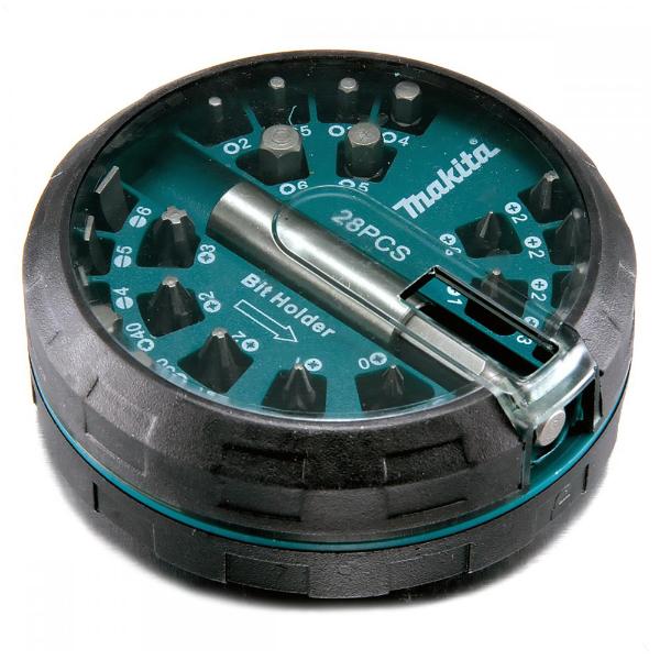 Jogo de Bits com Adaptador e Estojo 28 Pçs B-28911 - Makita