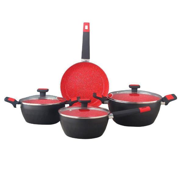 Jogo de Panelas Diamond Cerâmica 3,0mm 4 Peças Class Home