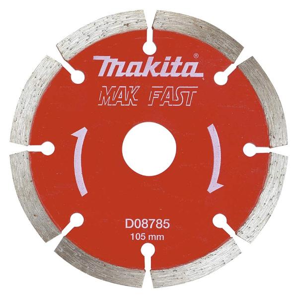 Disco Diamantado Segmentado105mm Refrigeração a Seco D 08785 Makita