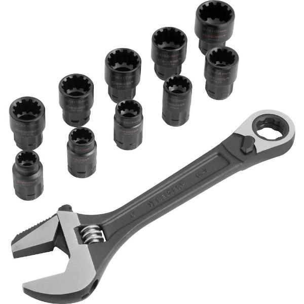 Jogo de Soquetes 3/8'' 11 Pcs Sata