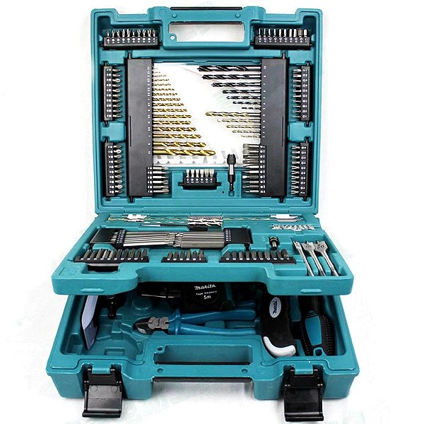 Kit Ferramentas 200 Peças Makita D-37194